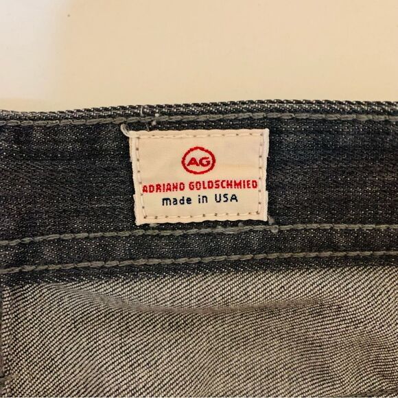AG Protege Grey Straight Leg Men’s Denim Jeans size 36 - Picture 5 of 9